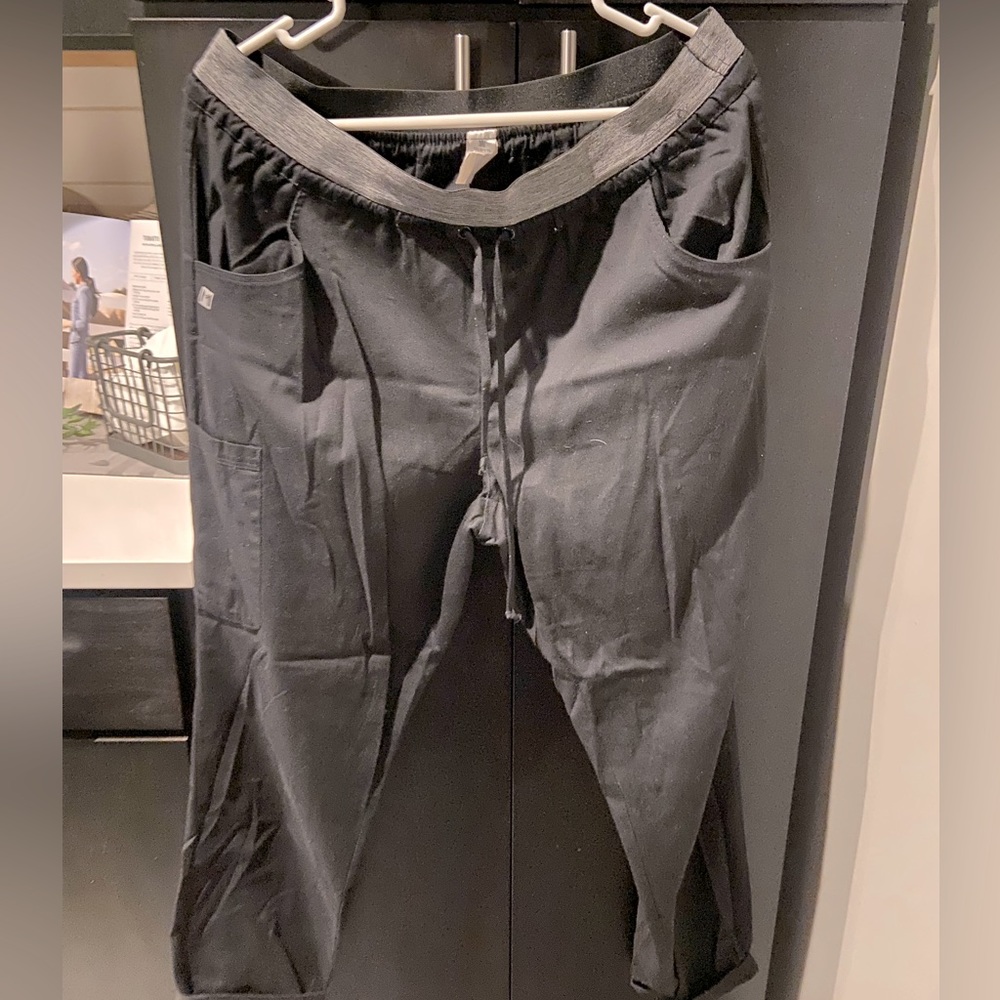 Black scrub bottoms